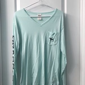 PINK long sleeve tee